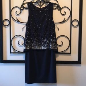 Dress blue 6 petite